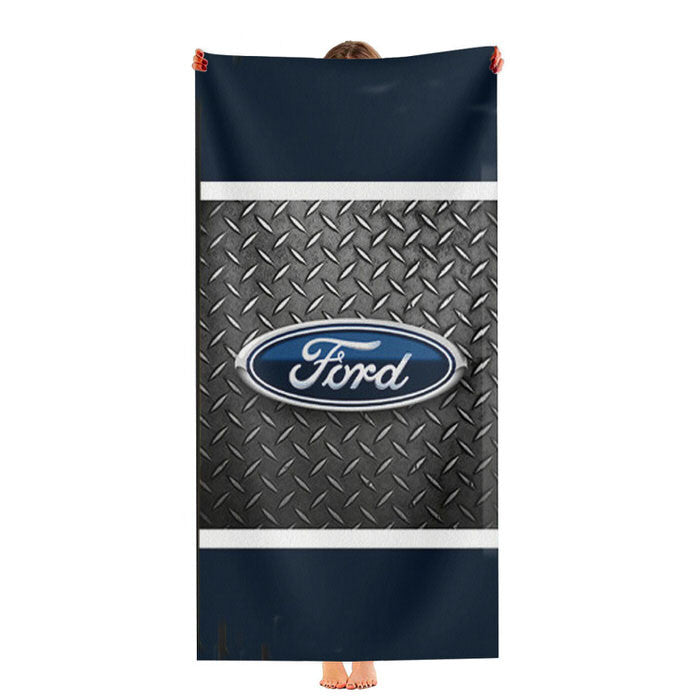 Ford Logo Soft Luxury Bathroom Towels