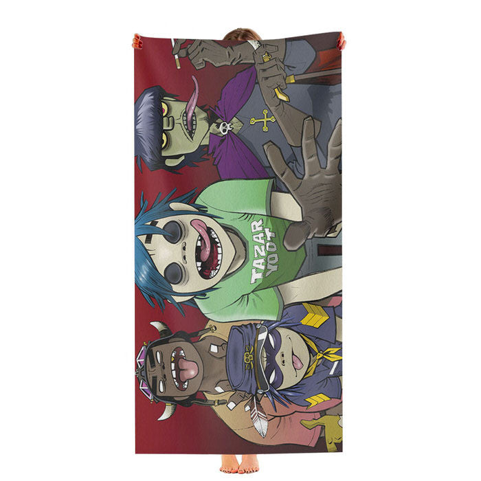 Gorillaz Soft Luxury Bathroom Towels