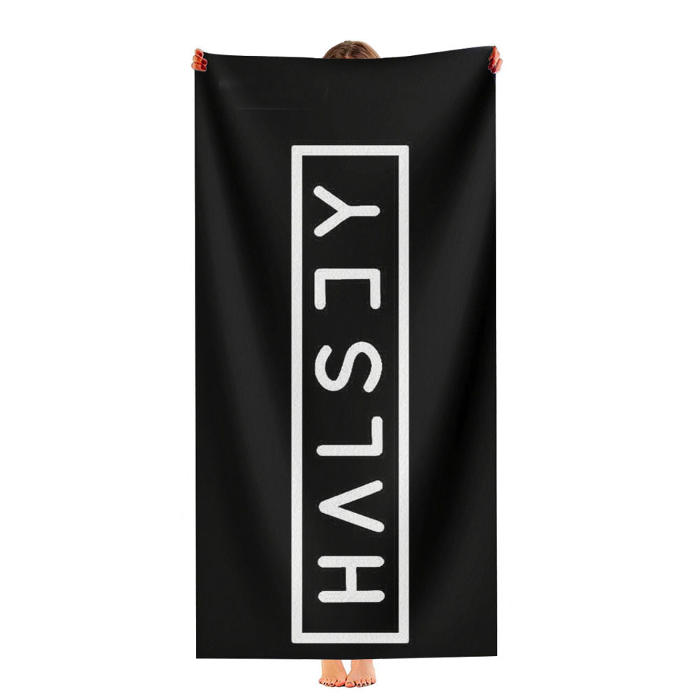 Halsey Logo Ultra-Soft Luxury Bathroom Towels