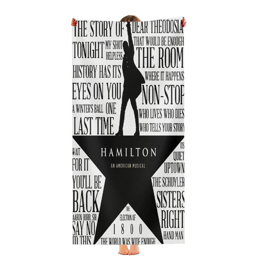 Hamilton An American Music Ultra-Soft Luxury Bathroom Towels