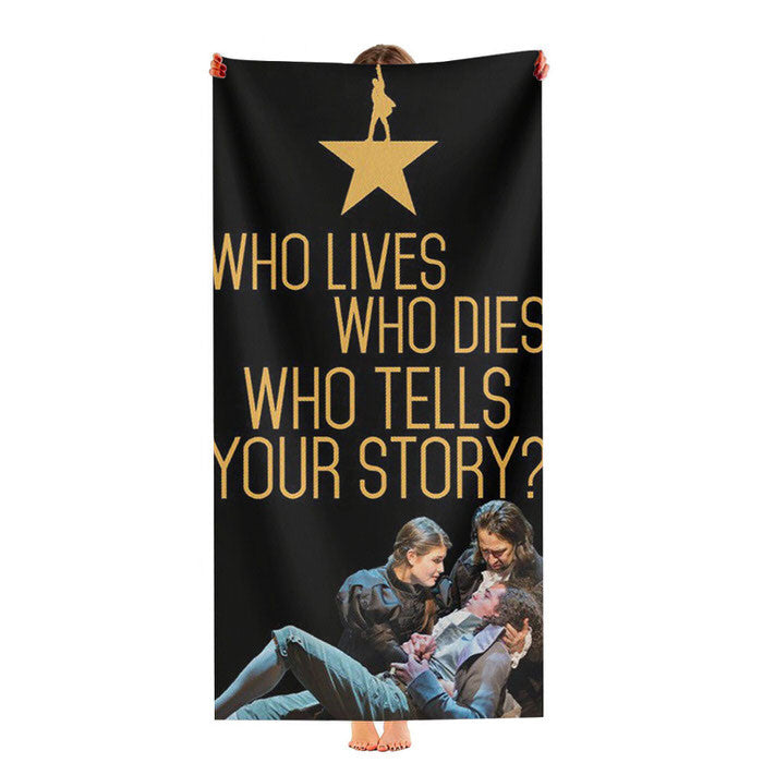 Hamilton The Musical Dies Soft Luxury Bathroom Towels