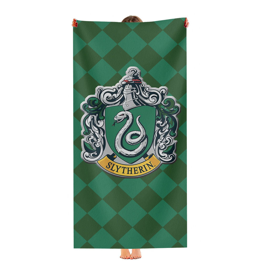 Hoghwart School - Slytherin Ultra-Soft Luxury Bathroom Towels