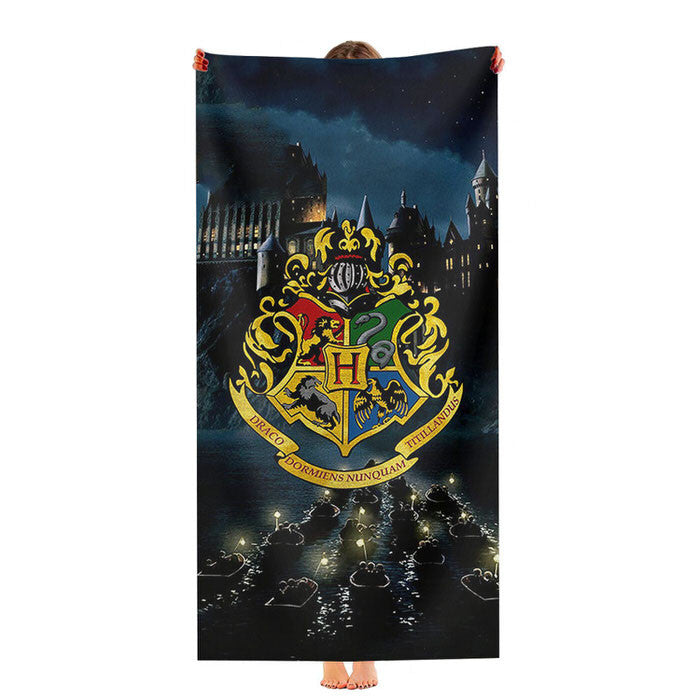 Hogwarts House Harry Potter Soft Luxury Bathroom Towels