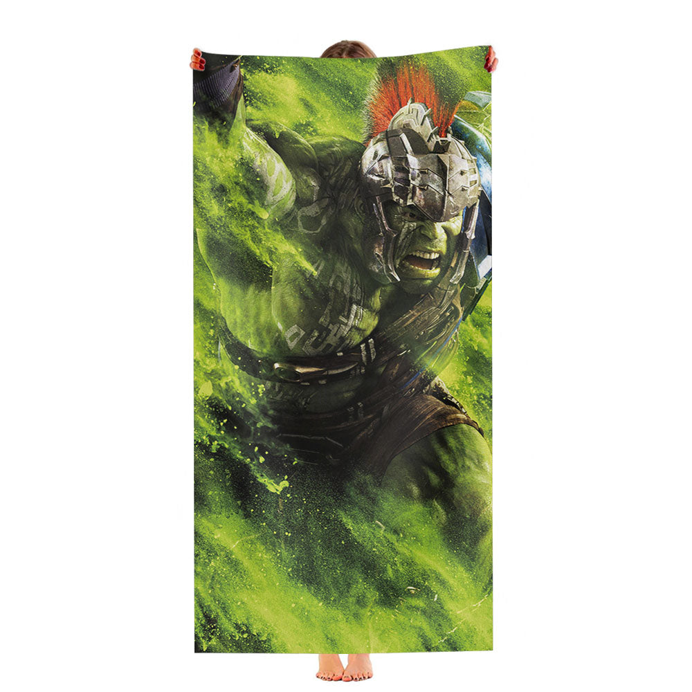 Hulk Green Ultra-Soft Luxury Bathroom Towels