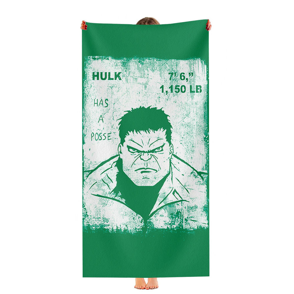 Hulk Has A Posse Ultra-Soft Luxury Bathroom Towels