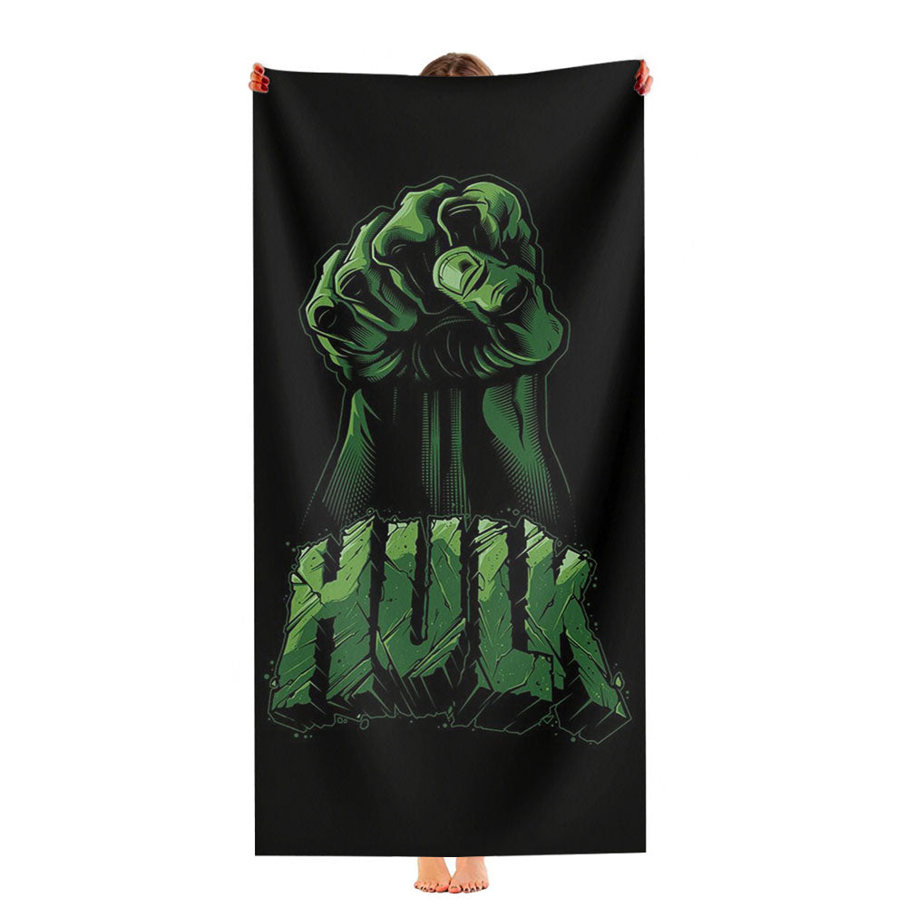 Hulk Man Ultra-Soft Luxury Bathroom Towels