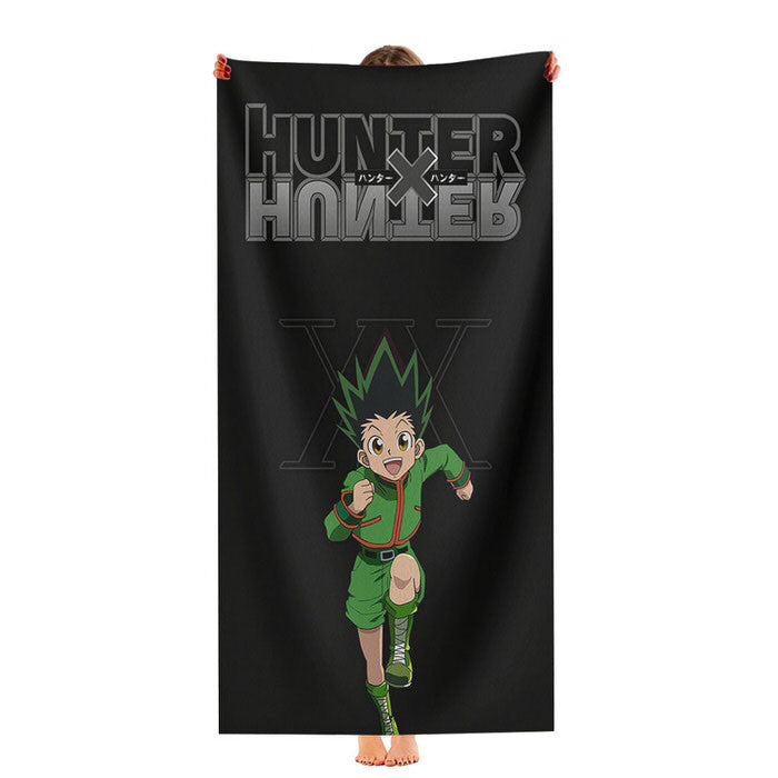 Hunter X Hunter Gon Soft Luxury Bathroom Towels