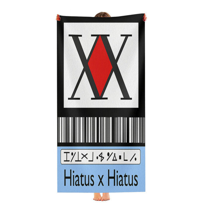Hunter X Hunter License Soft Luxury Bathroom Towels