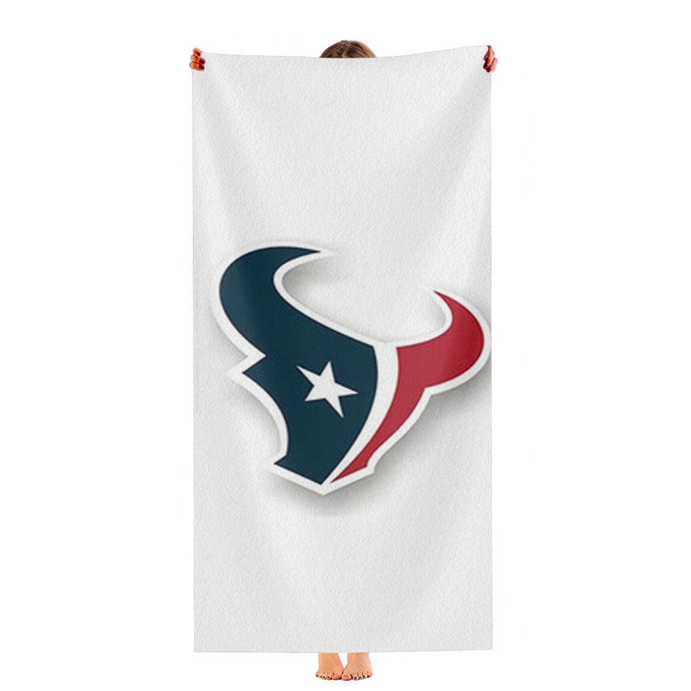 Huston Texans Logo Ultra-Soft Luxury Bathroom Towels