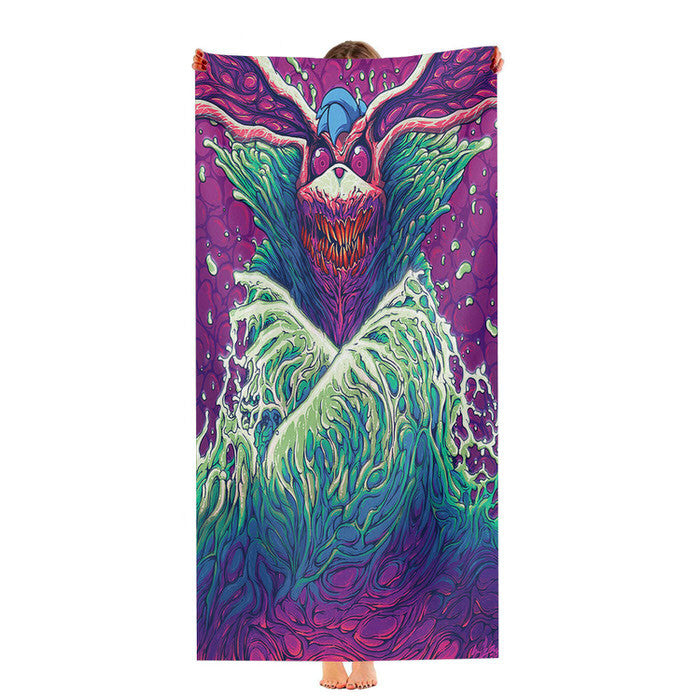 Hyper Beast Cs Go Monster Soft Luxury Bathroom Towels