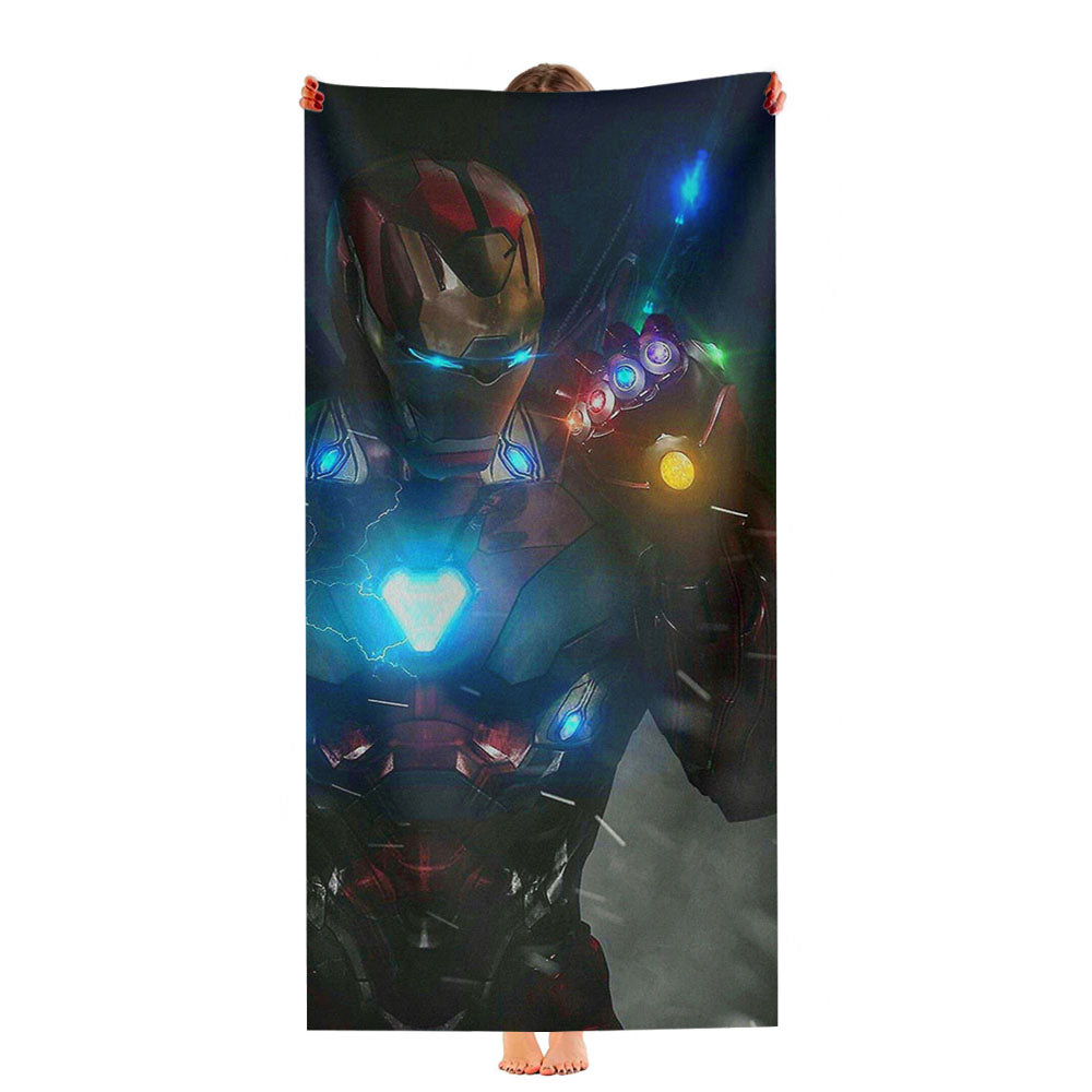 I Am Ironman Ultra-Soft Luxury Bathroom Towels