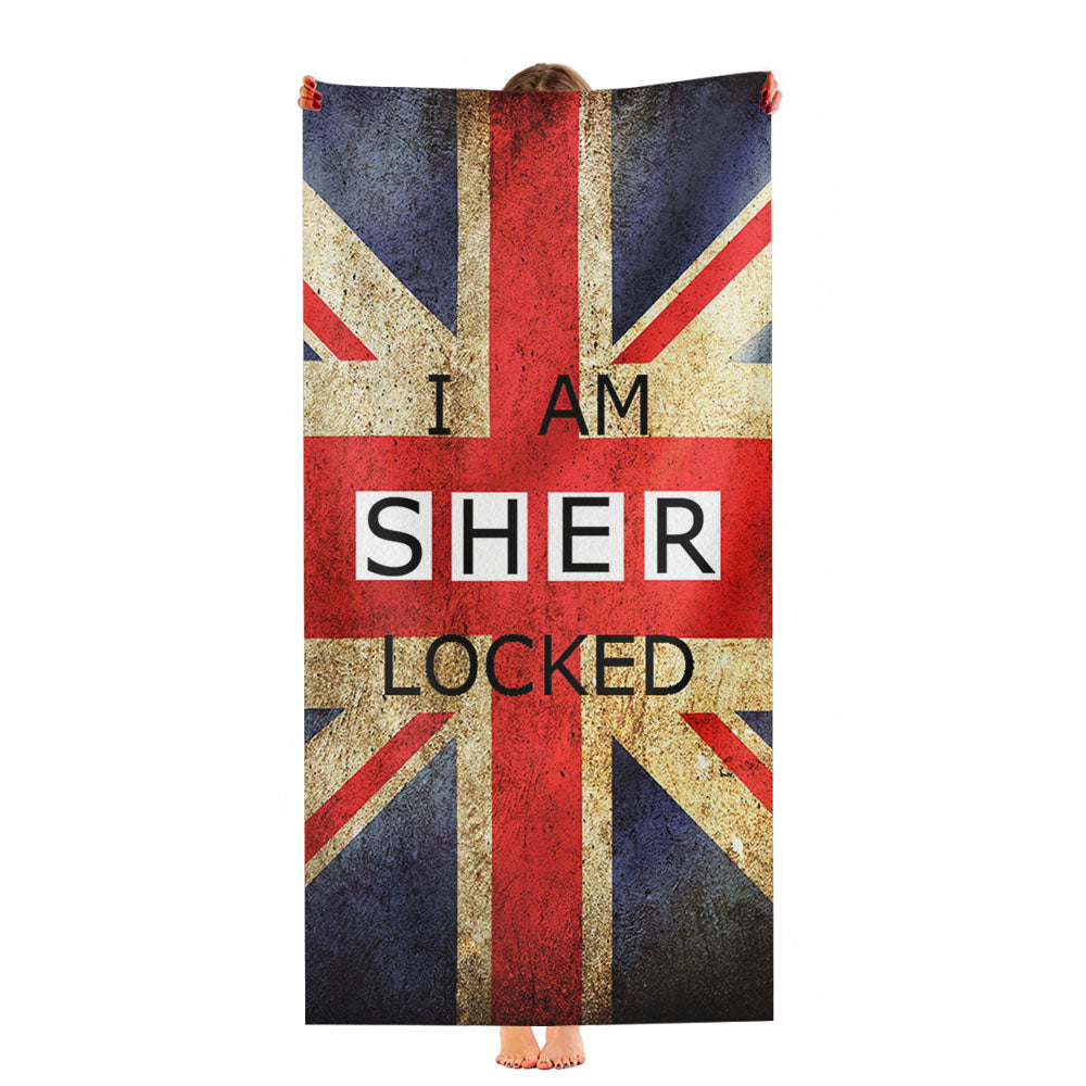 I Am Sherlocked Ultra-Soft Luxury Bathroom Towels