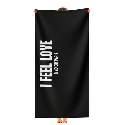 I Feel Love Givenchy Paris Wallet Ultra-Soft Luxury Bathroom Towels