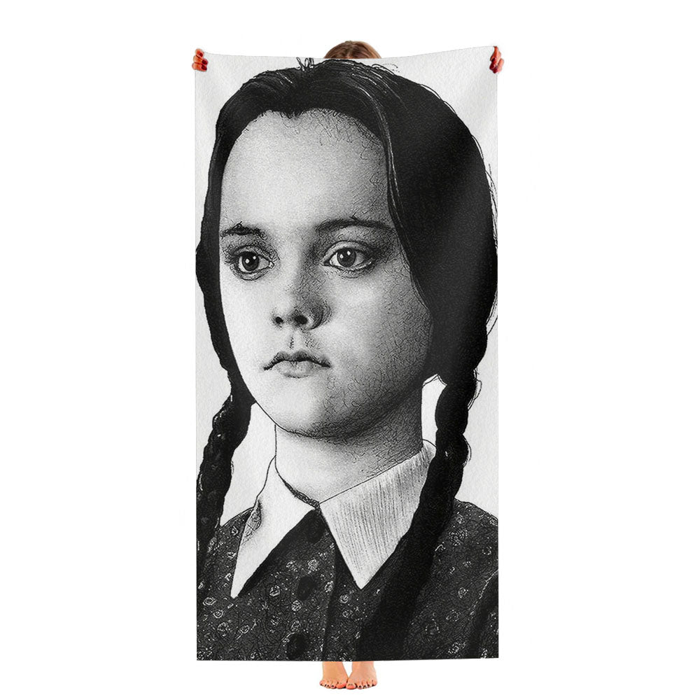 I Hate Everything Wednesday Ultra-Soft Luxury Bathroom Towels