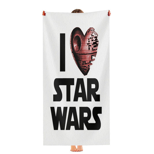 I Love Star Wars Vintage Ultra-Soft Luxury Bathroom Towels