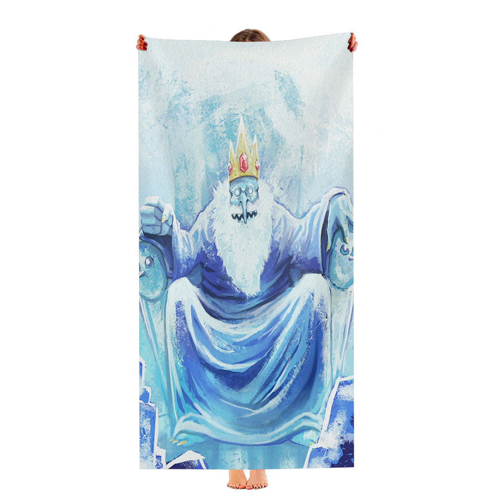 Ice King Adventure Time Art Ultra-Soft Luxury Bathroom Towels