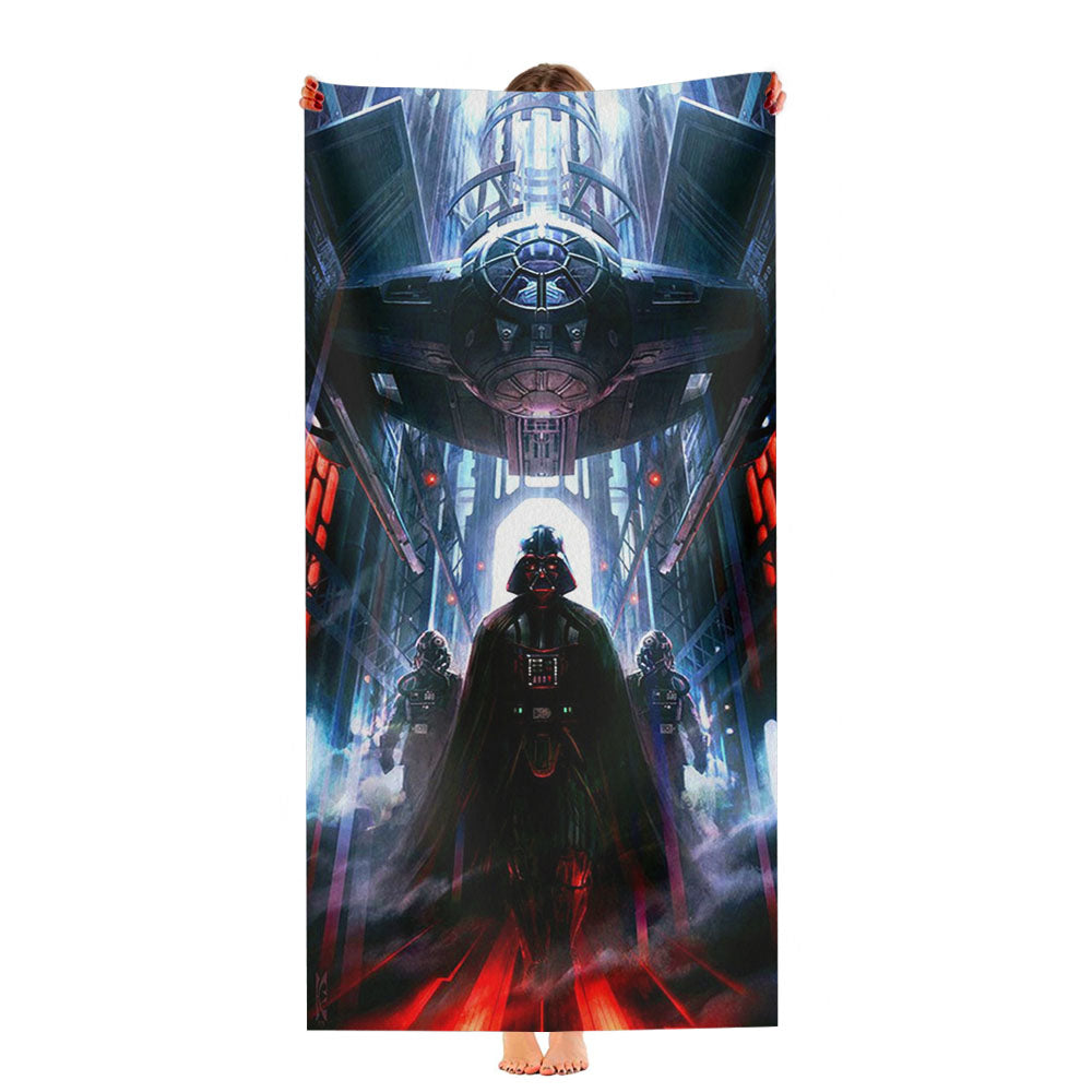Imperial March Star Wars Art Ultra-Soft Luxury Bathroom Towels
