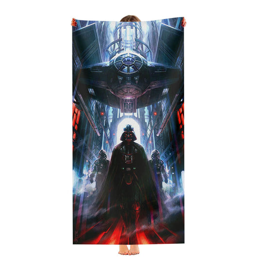 Imperial March Star Wars Art Ultra-Soft Luxury Bathroom Towels