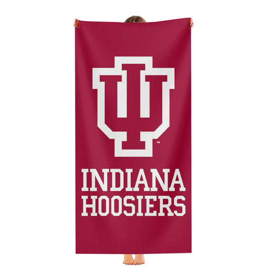 Indiana Hoosiers Logo Ultra-Soft Luxury Bathroom Towels