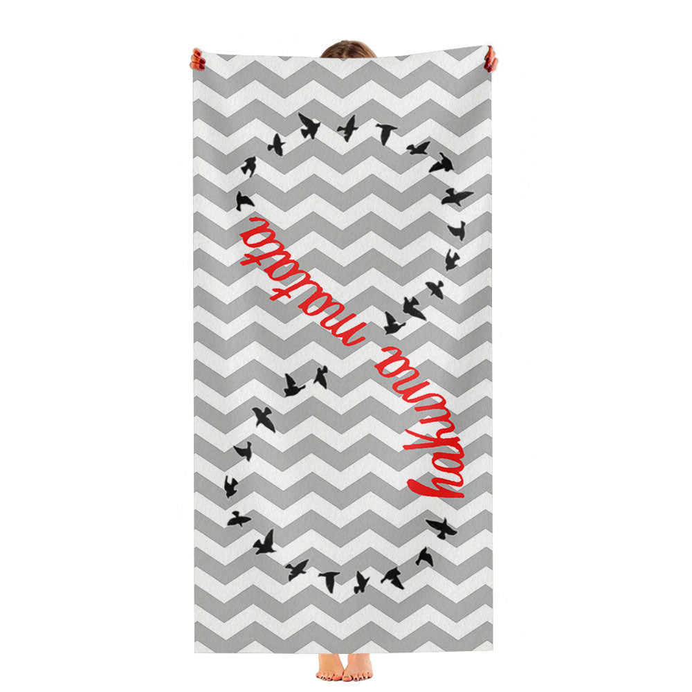 Infinity Hakuna Matata Ultra-Soft Luxury Bathroom Towels