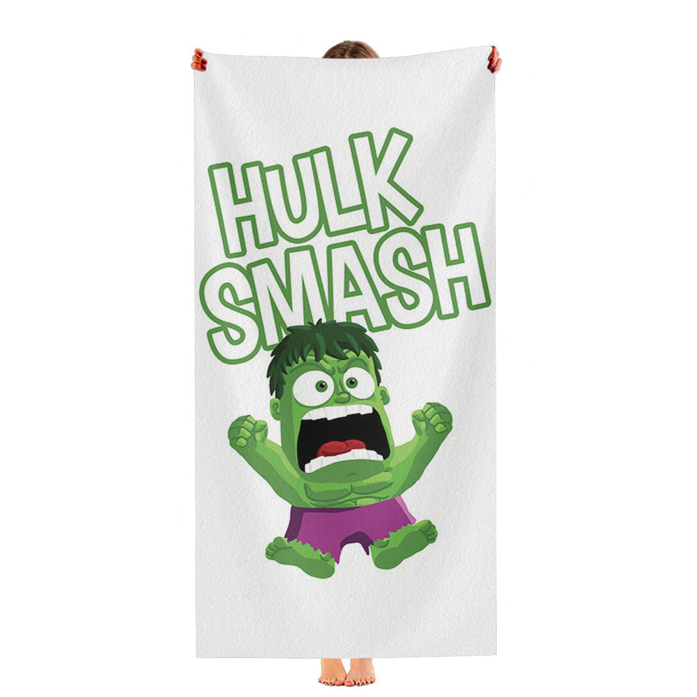 Inside Out Hulk Smash Ultra-Soft Luxury Bathroom Towels