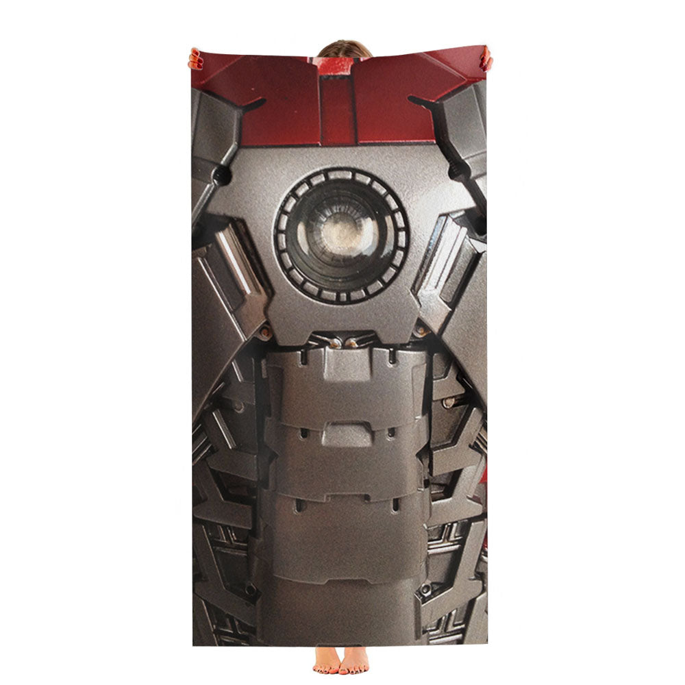 Iron Man Body Mark V Ultra-Soft Luxury Bathroom Towels