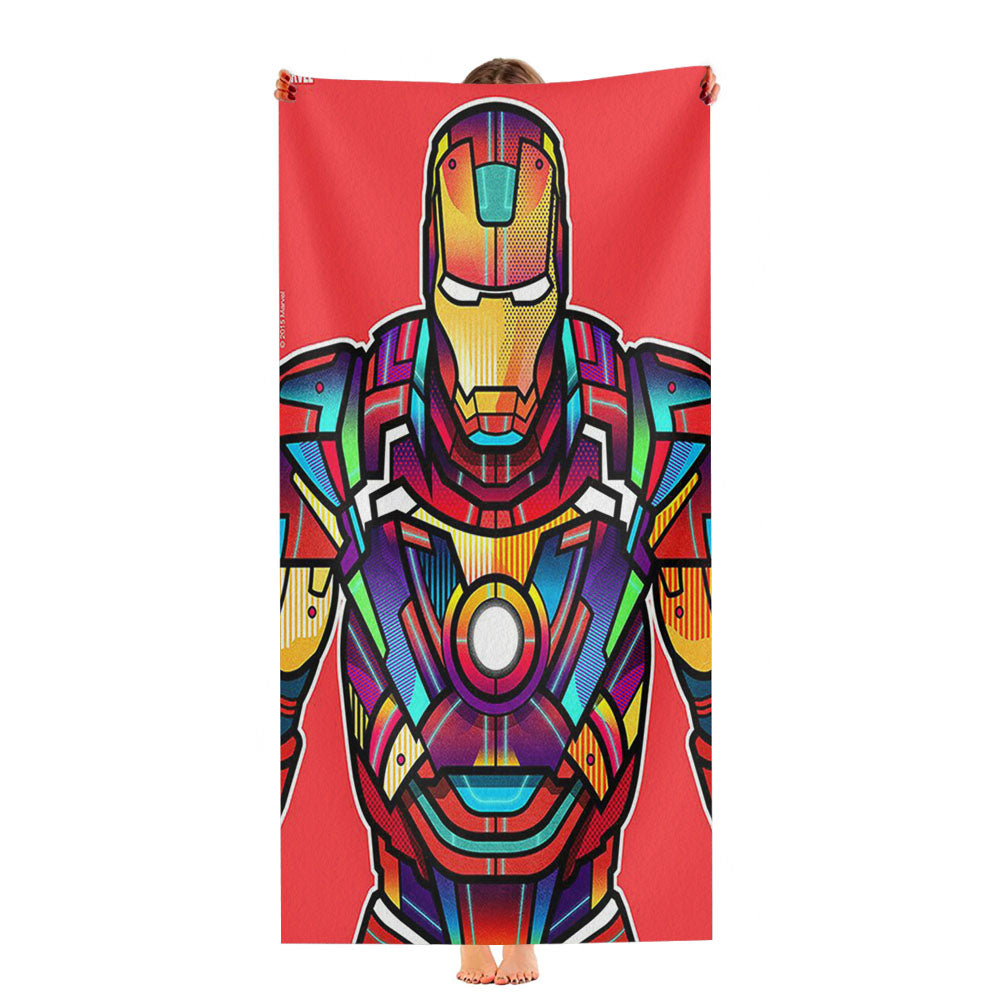 Iron Man Wpap Ultra-Soft Luxury Bathroom Towels