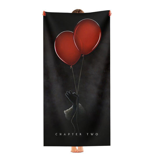 It Chapter Two Balloon Poster Ultra-Soft Luxury Bathroom Towels