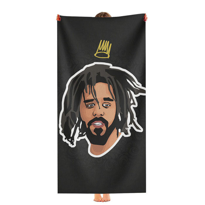 J Cole Vector Head Soft Luxury Bathroom Towels