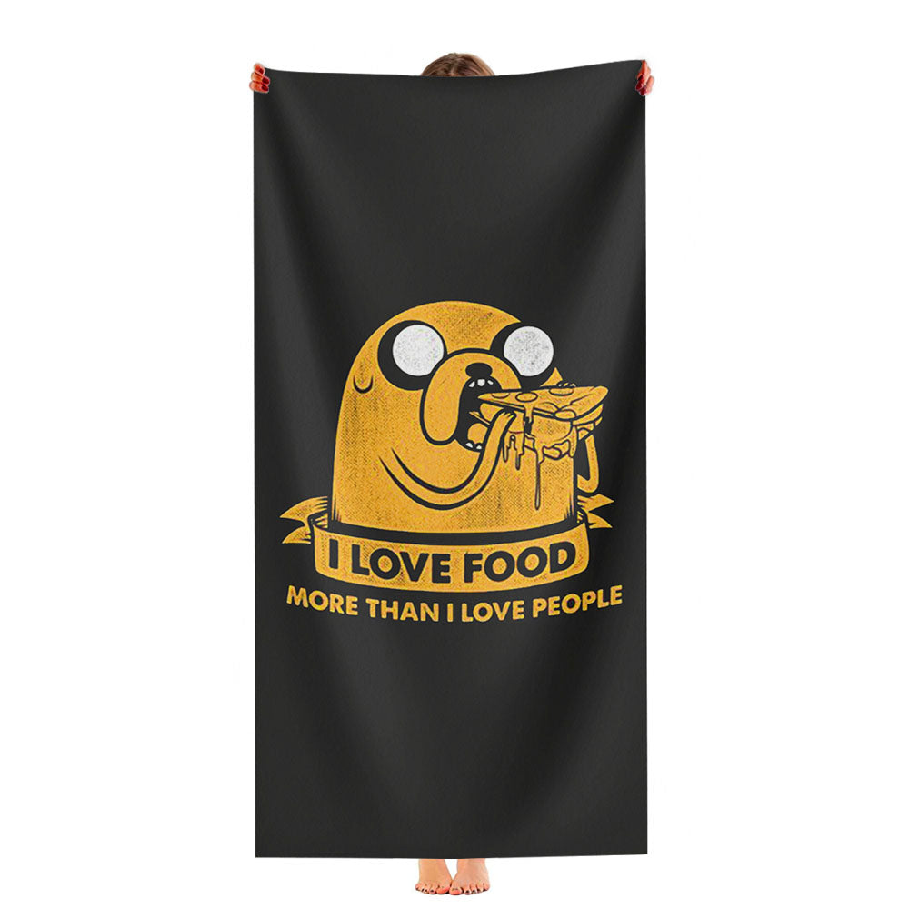 Jake Food Adventure Ultra-Soft Luxury Bathroom Towels