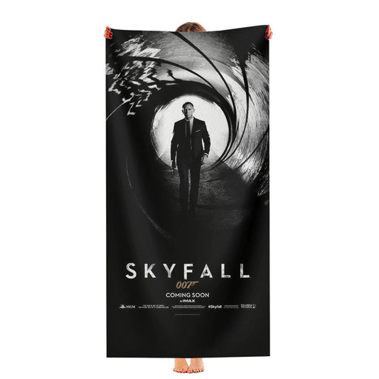 James Bond 007 Skyfall Ultra-Soft Luxury Bathroom Towels