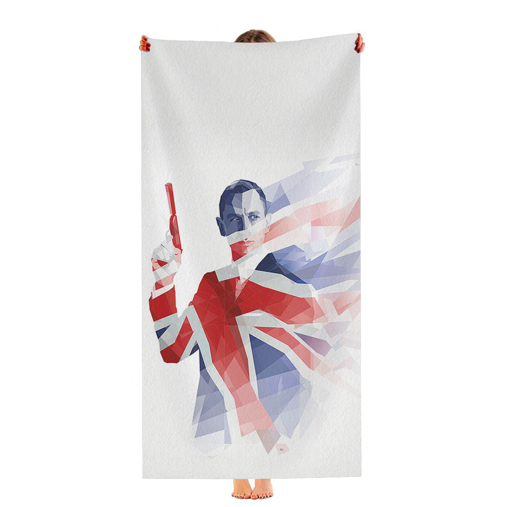 James Bond Skyfall Ultra-Soft Luxury Bathroom Towels