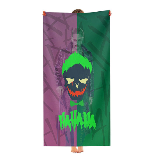 Jared Leto Joker Hero Ultra-Soft Luxury Bathroom Towels