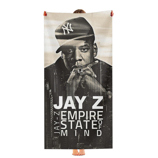 Jay Z Hip Hop Empire State Mind Ultra-Soft Luxury Bathroom Towels