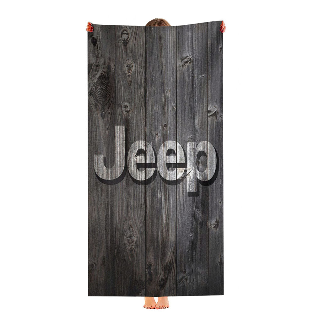 Jeep Grey Wo Ultra-Soft Luxury Bathroom Towels