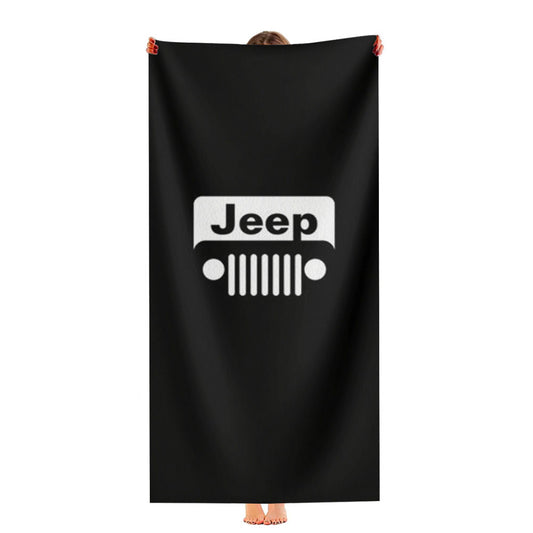 Jeep Logo Ultra-Soft Luxury Bathroom Towels