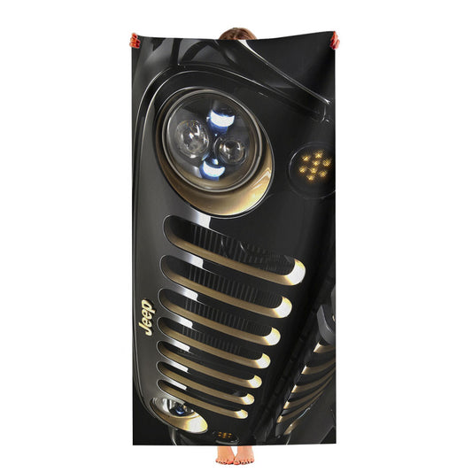 Jeep Wrangler Brown Ultra-Soft Luxury Bathroom Towels