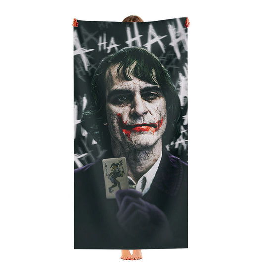 Joaquin Rafael Phoenix Joker Movie Art Ultra-Soft Luxury Bathroom Towels