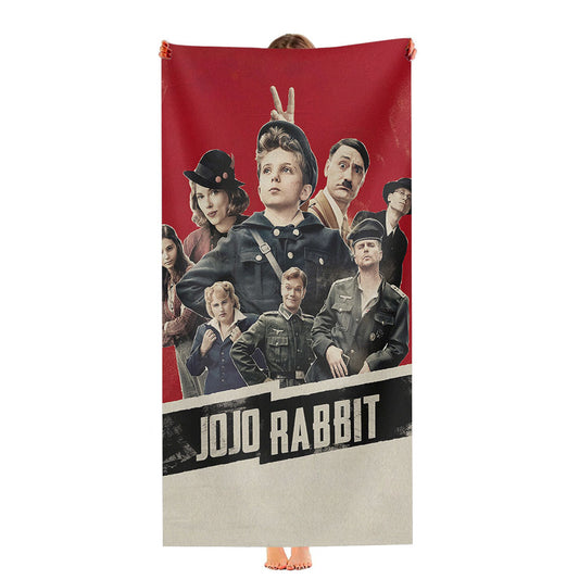 Jojo Rabbit Classic Movie Poster Ultra-Soft Luxury Bathroom Towels