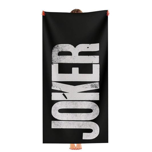 Joker Canvas Font Ultra-Soft Luxury Bathroom Towels