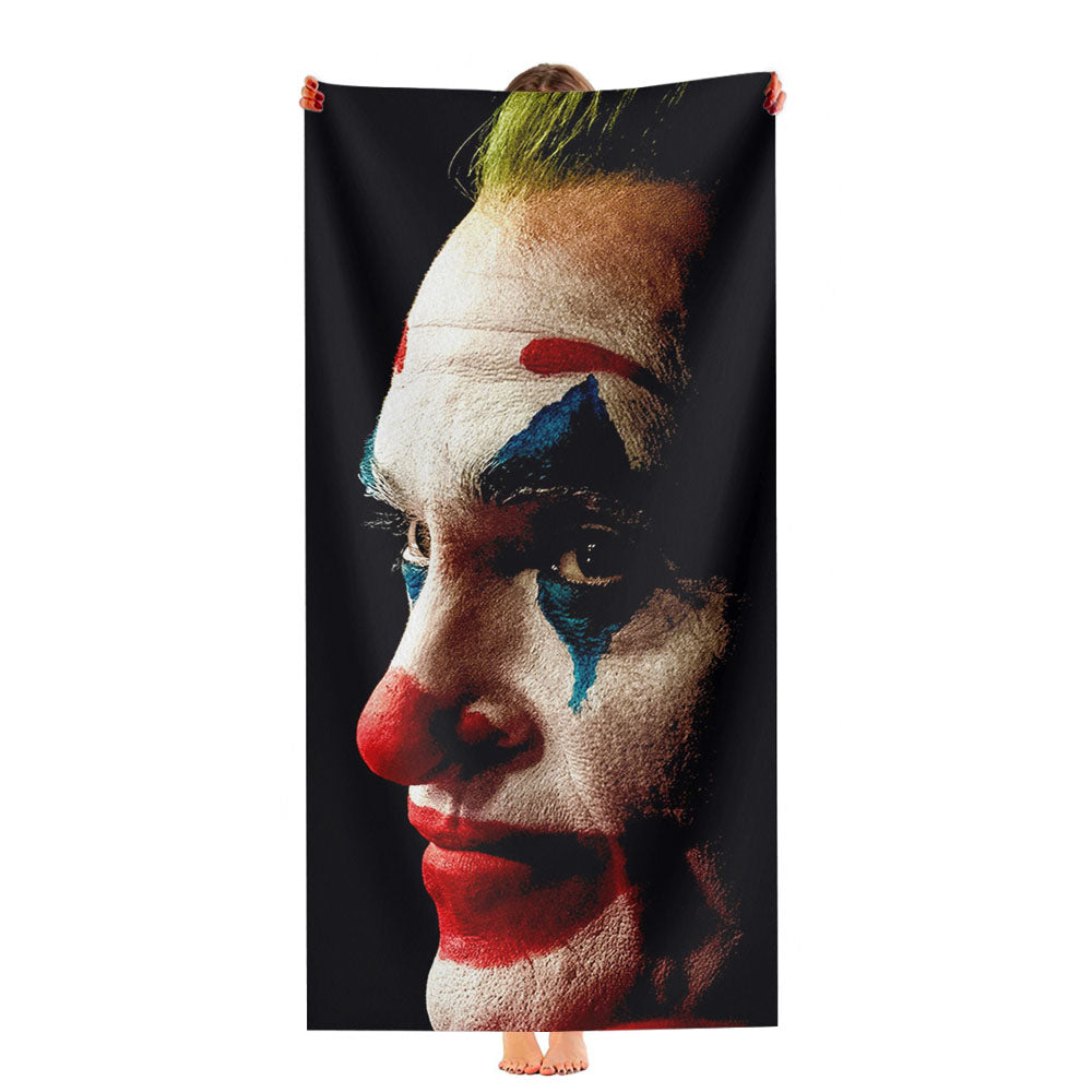 Joker Smiling At You Ultra-Soft Luxury Bathroom Towels
