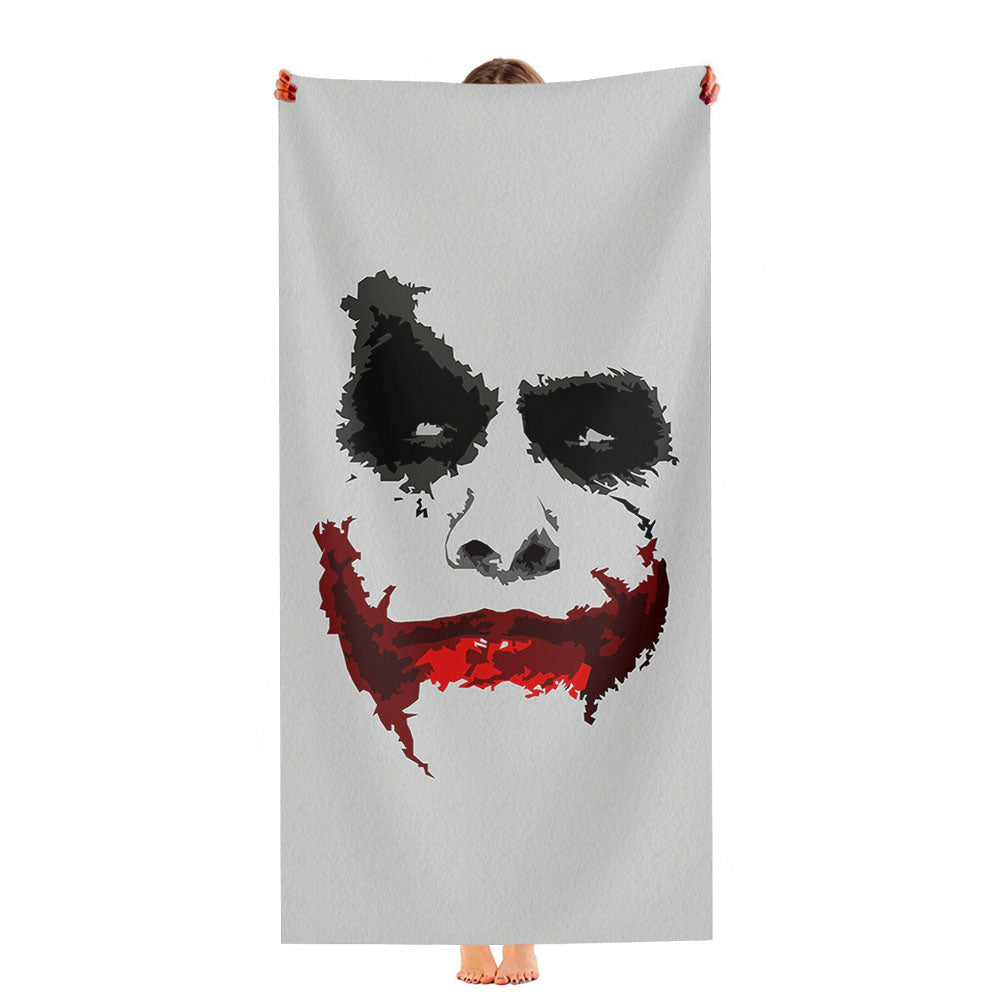 Joker Wallpaper Ultra-Soft Luxury Bathroom Towels
