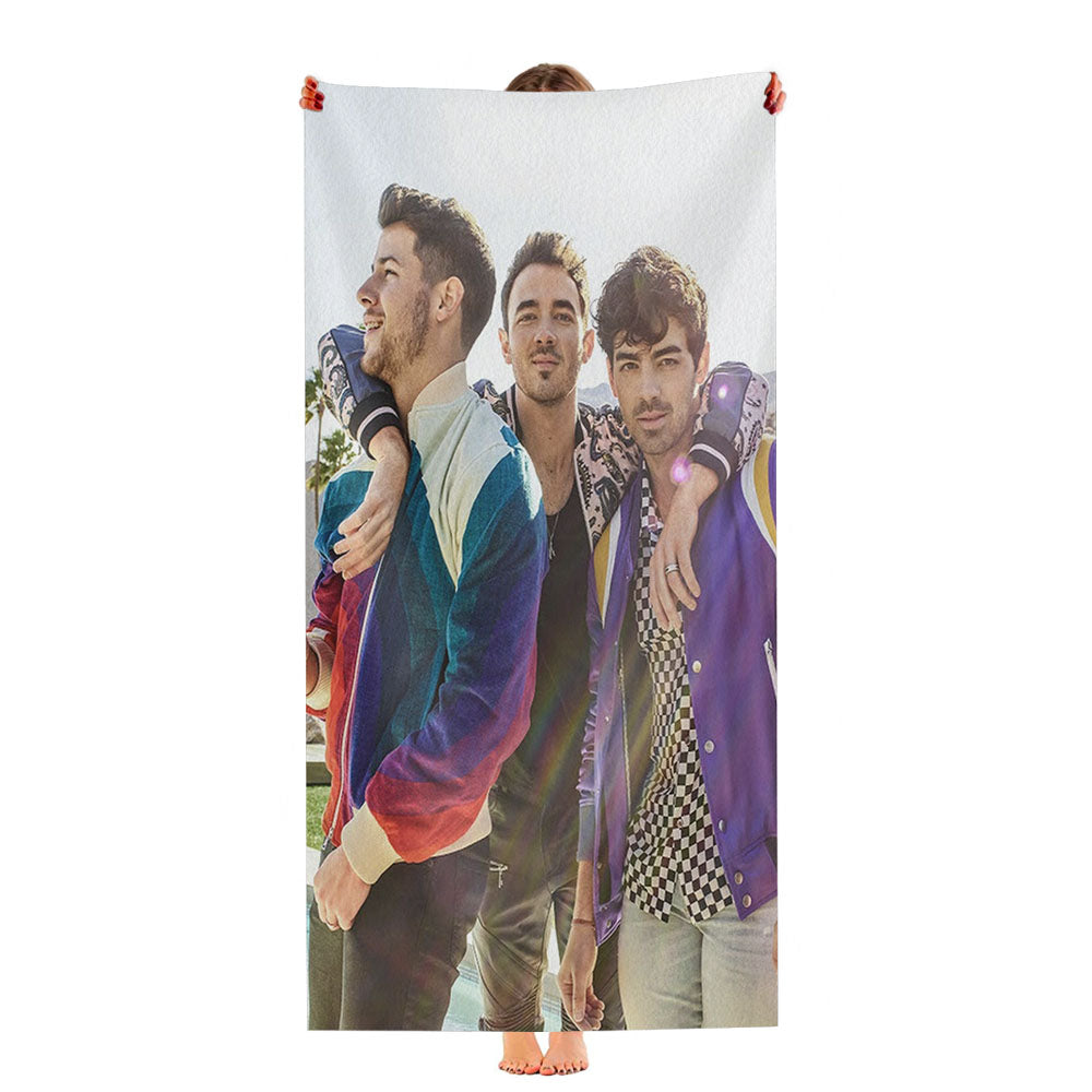 Jonas Brothers Photos Ultra-Soft Luxury Bathroom Towels