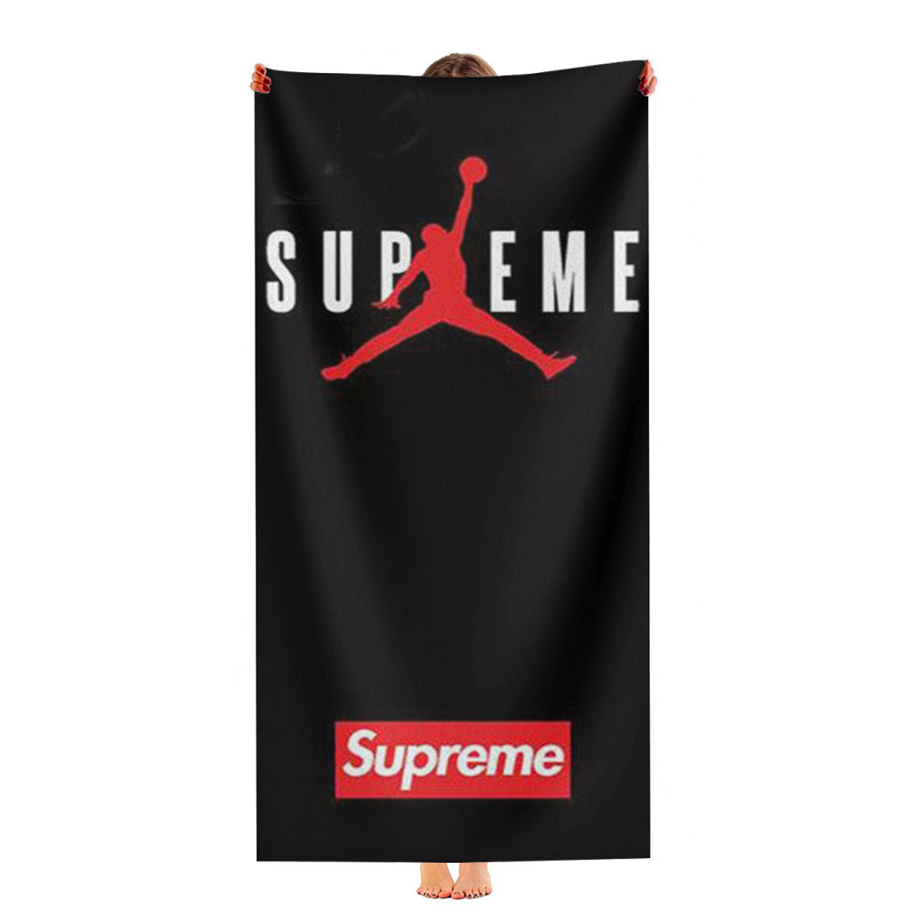 Jordan Supreme Black Ultra-Soft Luxury Bathroom Towels