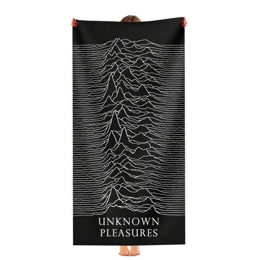 Joy Division Unknown Pleasure Ultra-Soft Luxury Bathroom Towels