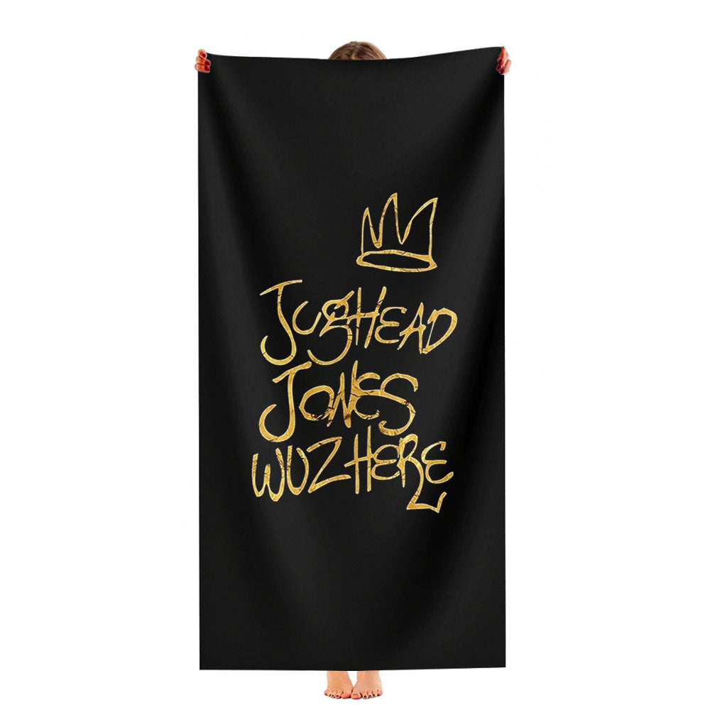 Jughead Jones Crown Wuzhere Ultra-Soft Luxury Bathroom Towels