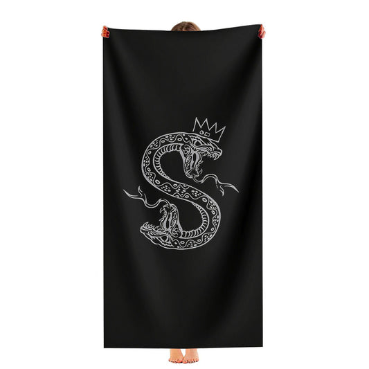 Jughead Snake Serpent Tattoo Ultra-Soft Luxury Bathroom Towels