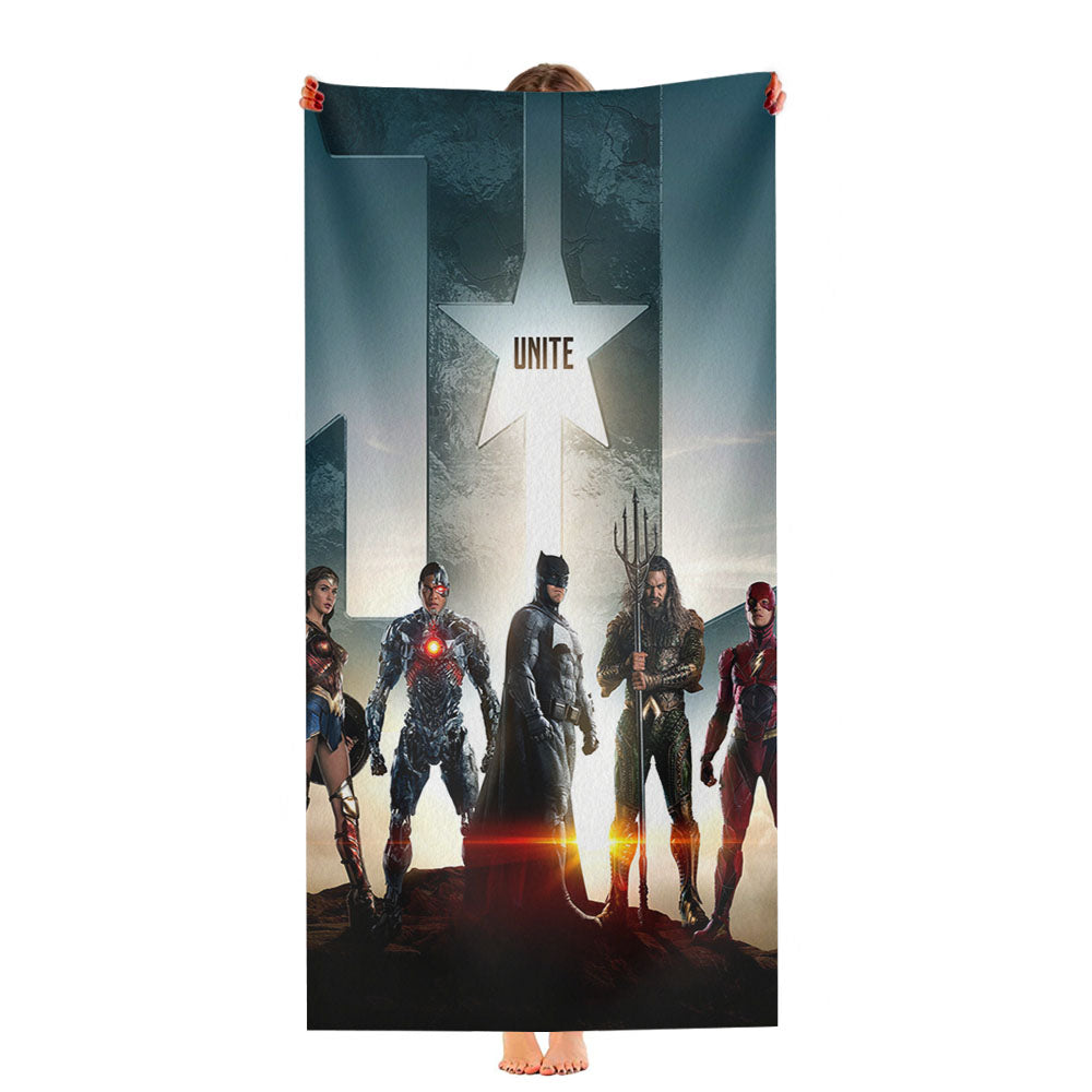 Justice League Ultra-Soft Luxury Bathroom Towels