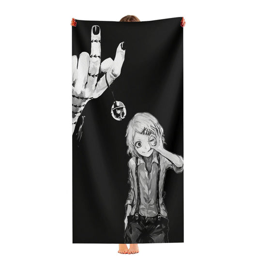 Juuzou Suzuya Tokyo Ghoul Ultra-Soft Luxury Bathroom Towels