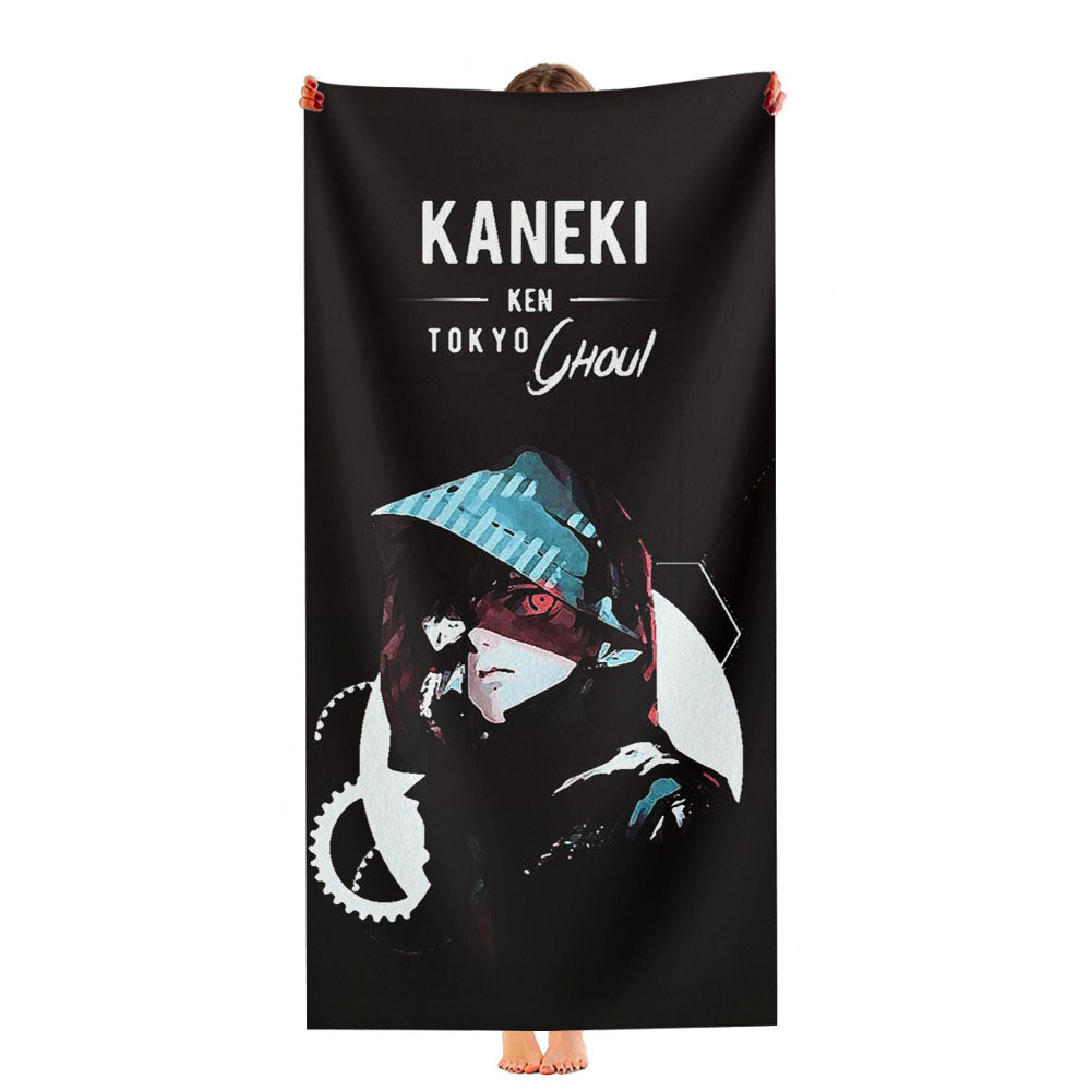 Kaneki Ken Tokyo Ghoul Ultra-Soft Luxury Bathroom Towels